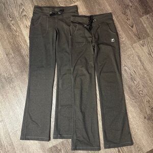 2 FILA SPORT MOVEMENT BOOTCUT ATHLETIC PANTS SIZE XS